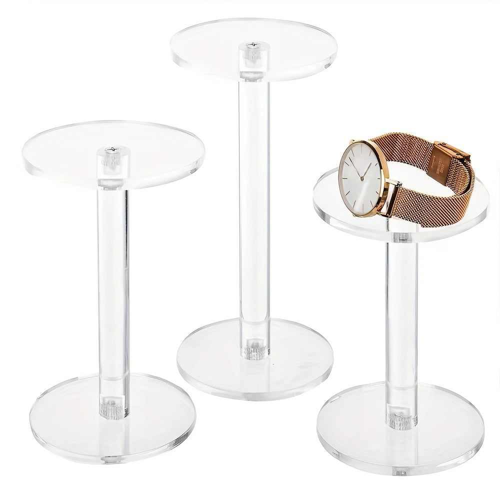 Acrylic Clear Jewelry Display Stand Desktop Cosmetic Perfume Storage Holder