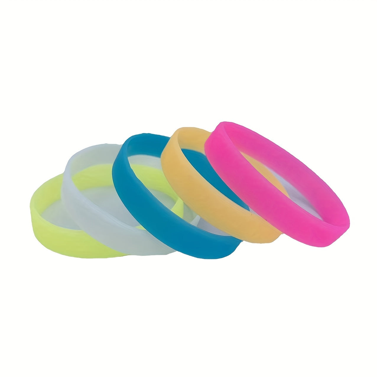 Reflective Silicone Bracelet for Night Running and Cycling