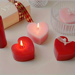 Heart Aromatherapy Candle - Wedding Heart Shaped Gift