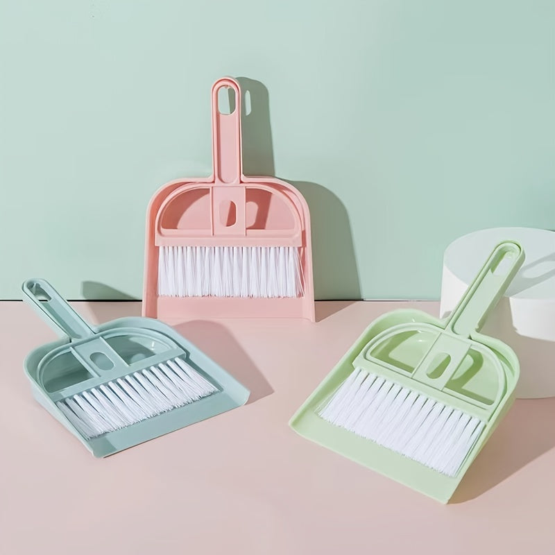 Mini Cleaning Brush & Dustpan Set for Table and Pets