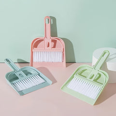 Mini Cleaning Brush & Dustpan Set for Table and Pets