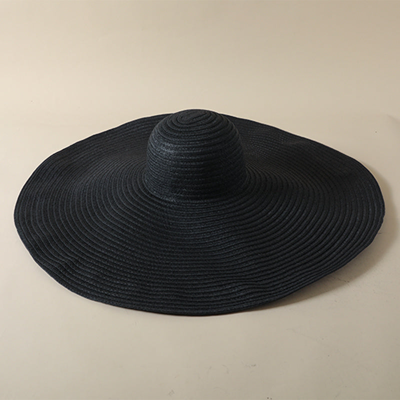 Vintage Sun Hat Women's Oversized Brim Beach Hat - Christmas Gift