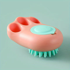 Silicone Cat Paw Pet Shampoo Brush Gentle Massage and Cleaning for Dogs and Cats
