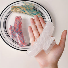 Colorful Acetate Hair Claw for Women Girls