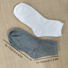 10 Pairs Unisex Diabetic Socks Elastic Comfortable Round Sock