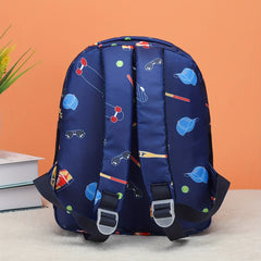 Kids Cartoon Pony Space Dinosaur Backpack Lightweight School Bag