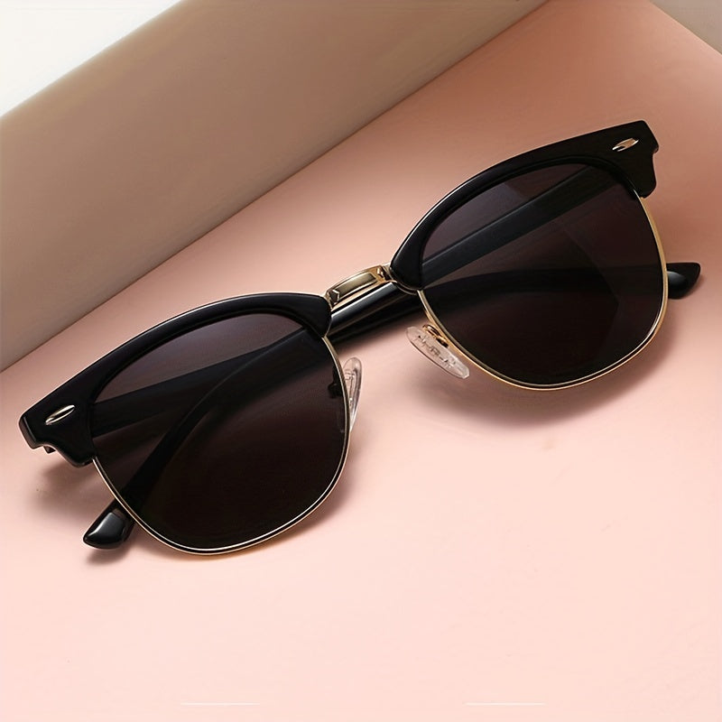 Retro Men's Polarized Sports Sunglasses UV Protection for Cycling Fishing