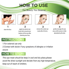 Chlorella Collagen Eye Mask Natural Ingredients 60PCS