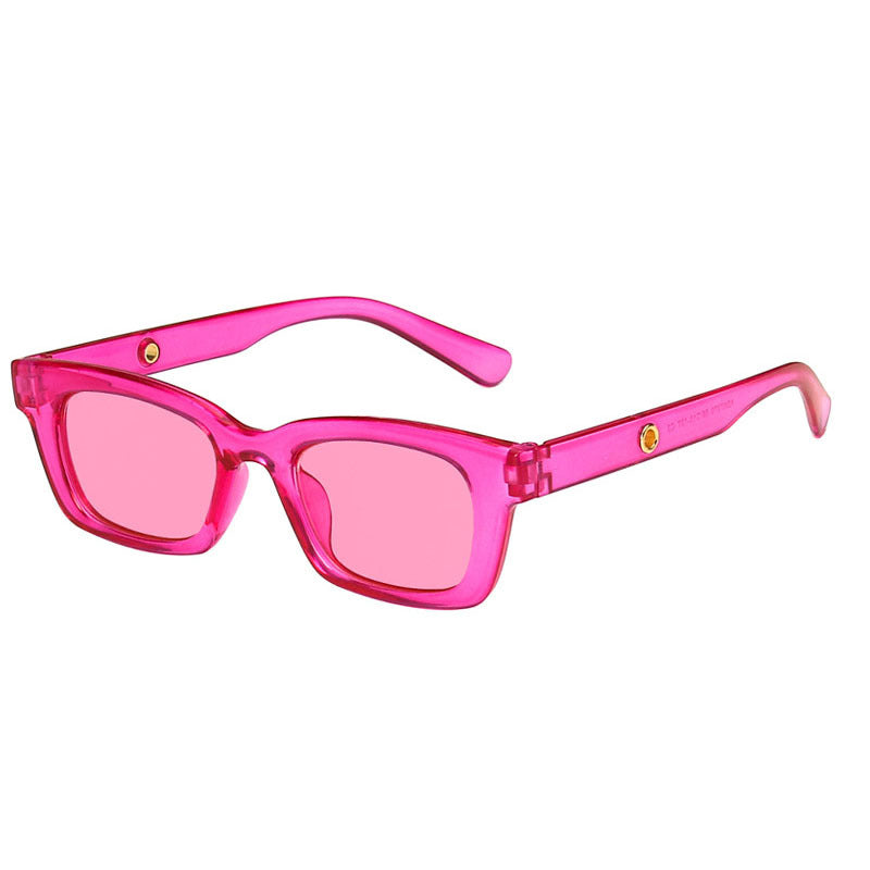 Vintage Chunky Sunglasses Women Retro Ladies Square UV400