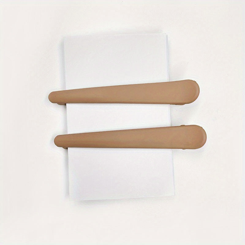 Matte Hair Clip Style Solid Hair Clip Side Clip Hair Accessories