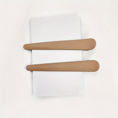 Matte Hair Clip Style Solid Hair Clip Side Clip Hair Accessories