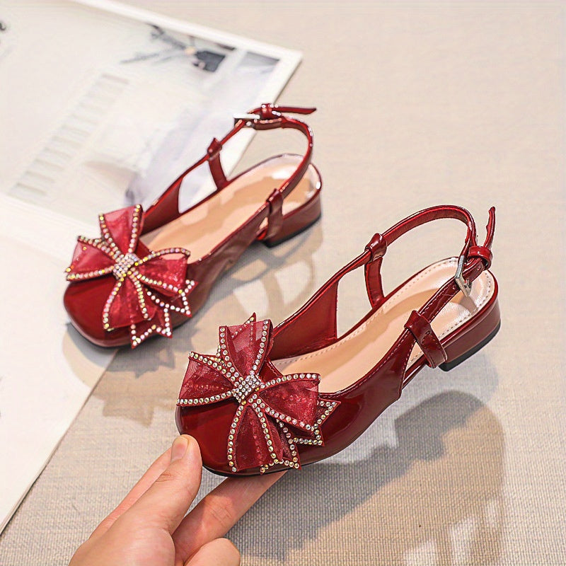 Girls' Bowknot Sandals Lightweight Anti Slip Summer Shoes