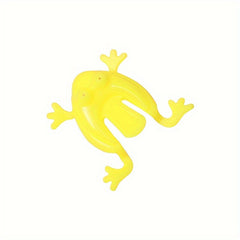 Jumping And Bouncing Plastic Frog Toys Novel Stress Relief Toys