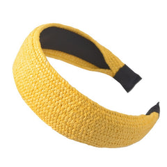 Knitted Straw Knot Headband Hair Bands Wedding Hair Accessories