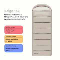 Lightweight Waterproof Camping Sleeping Bag for Men & Women