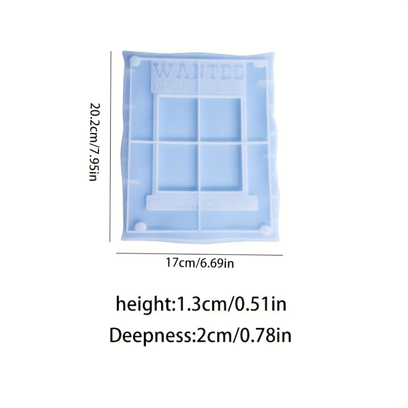 Love Heart Photo Frame Silicone Mold Epoxy Resin Decorative DIY Crafts Gift