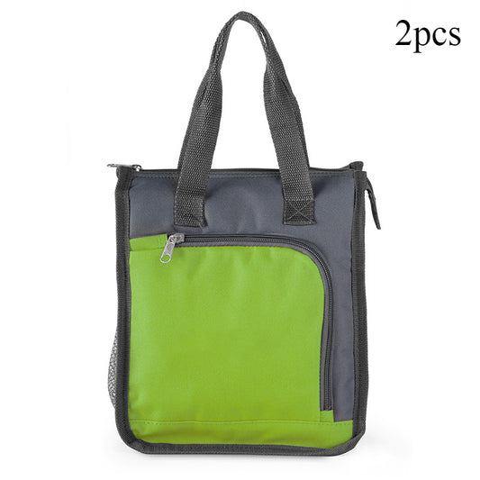 3pcs Nordic Thermal Bag Ice Bag Portable Oxford Cloth Bento Bag