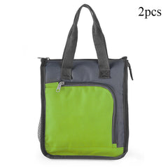 3pcs Nordic Thermal Bag Ice Bag Portable Oxford Cloth Bento Bag