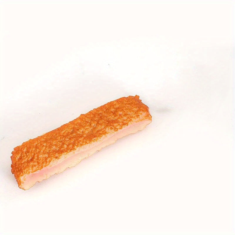 2pcs Simulated PVC Fried Pork Chops for Display