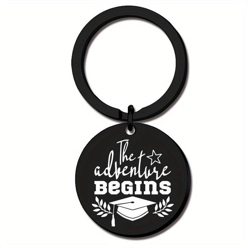Graduation Keychain For Him Her Inspirational Key Chain Gift