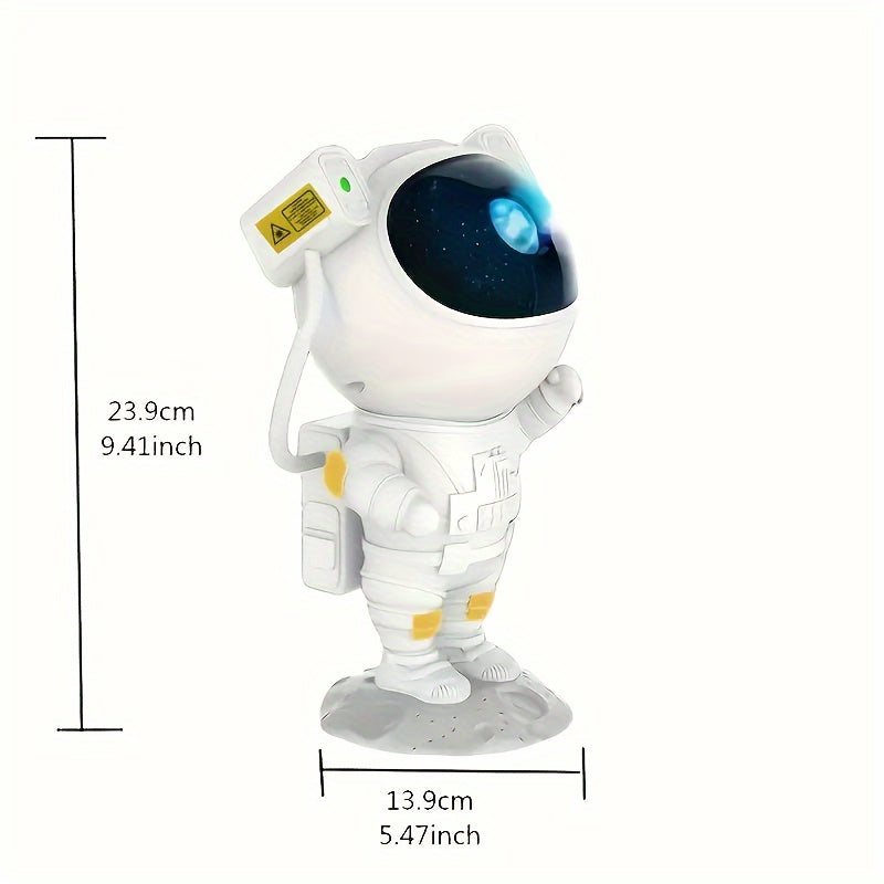 Astronaut Star Projector Night Light Nebula Remote Control