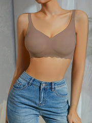 Seamless Wireless Push Up Bra Comfy Women's Lingerie