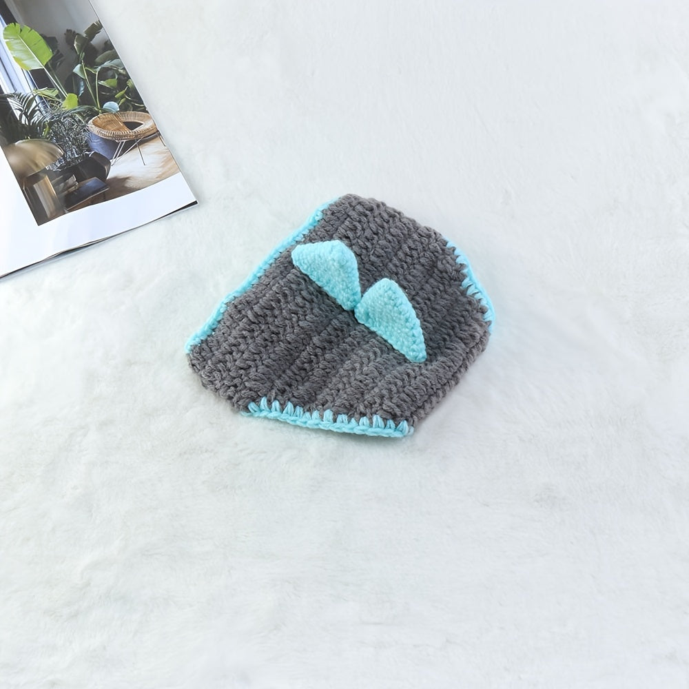 Newborn Dinosaur Modeling Wool Set Baby Photography Suit