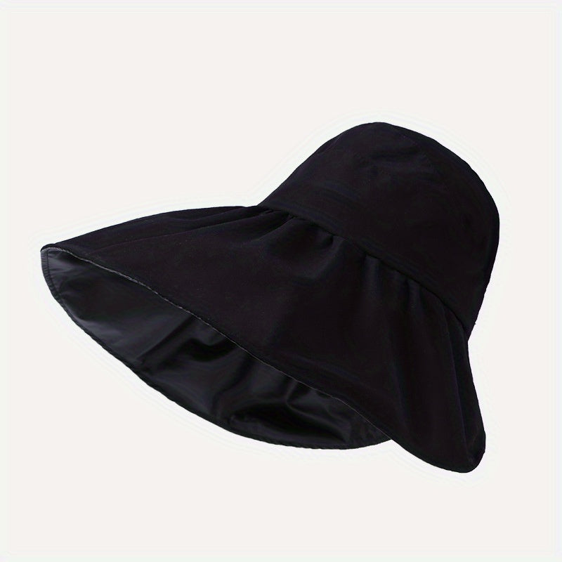 Packable Sun Hat Wide Brim UV Protection Bucket Hat