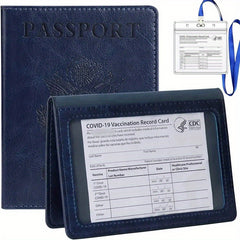 Waterproof Travel Document Holder with Card Slots