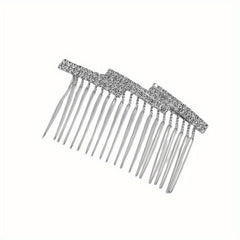 Rhinestone & Faux Pearl Hair Comb Hair Pin Bridal Wedding Headwear