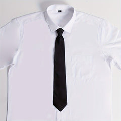Minimalist Campus Style Solid Tie