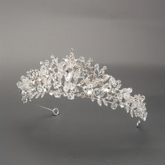 Rhinestone Crystal Headband Tiara Queen Princess Crown Wedding Hair Accessories
