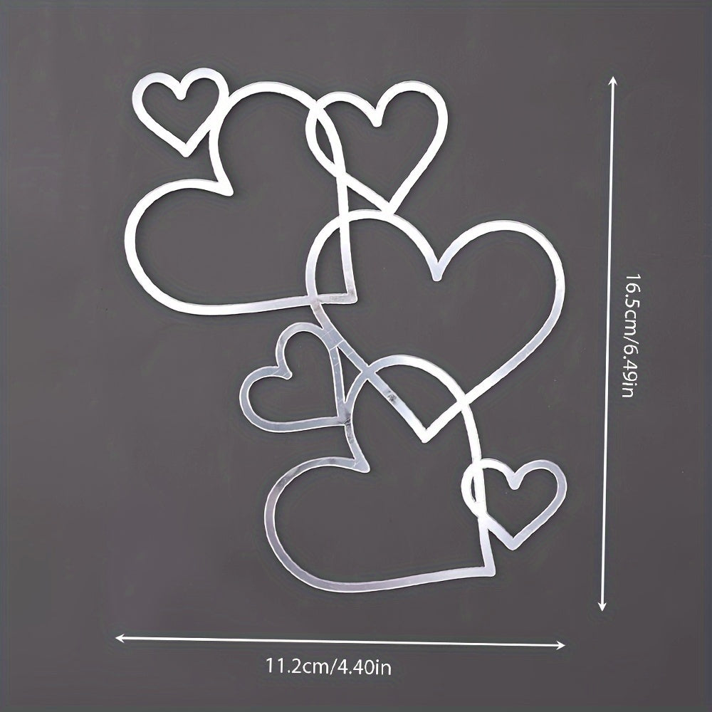 Love Acrylic Cake Decoration for Baking Cake Dessert Party Dress Up