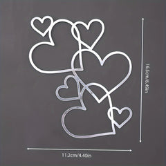 Love Acrylic Cake Decoration for Baking Cake Dessert Party Dress Up