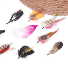 Feather Hat Accessories Unisex