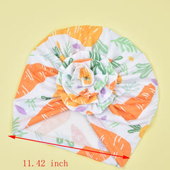 Colorful Flower Bandana Turban Cap for Women