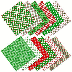 12pcs Scrapbook Paper Pads 15x15cm - DIY Crafts Decoupage Supplies