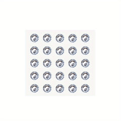 Transparent Gemstone Stickers For Face - Self Adhesive Rhinestones