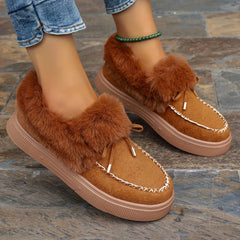 Women's Winter Snow Shoes Non-slip Warm Ankle Shoes