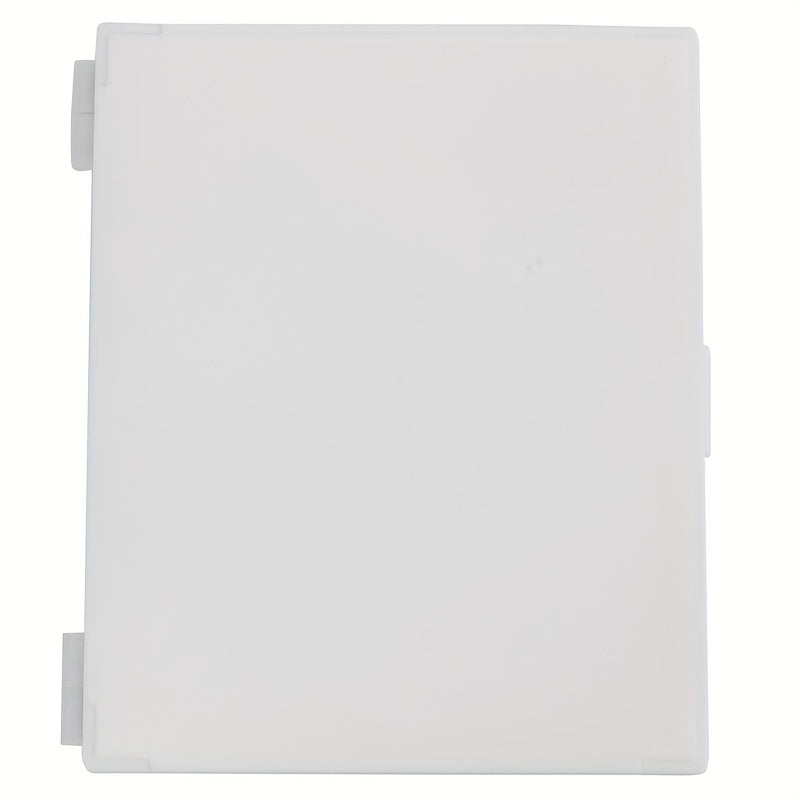 100pcs Biology Glass Microscope Slides Storage Box Case Plastic