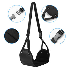 Portable Travel Footrest Flight Carry On Adjustable Height Foot Rest