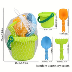 4pcs Beach Set Sand Toys for Toddler Boys Girls