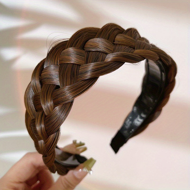 Fluffy Headband Wig Hairband Twist Head Hoop Hair Clip Hair Accessories