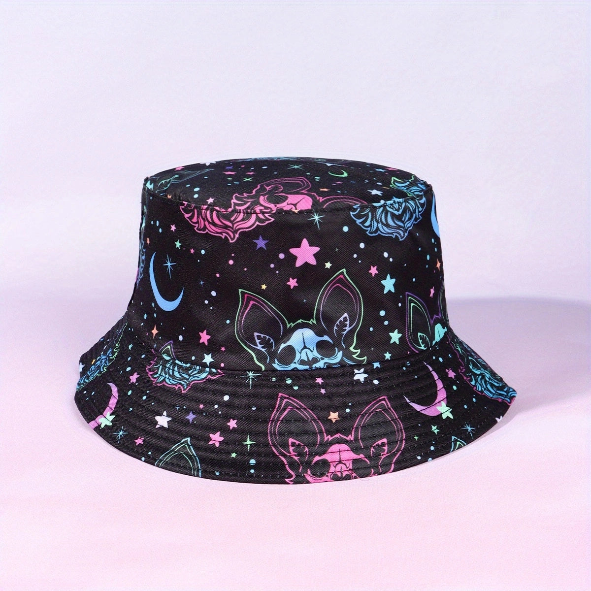 Halloween Elements Reversible Bucket Hat