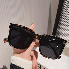 Square Sunglasses Men Women Anti Glare UV400