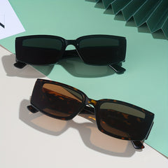 Men's Rectangle Unisex Oval Vintage Sunglasses