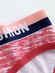 6pcs Cotton Sports Briefs Pack Women's Panties & Lingerie