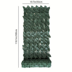 Artificial Ivy Privacy Fence - Decorative Outdoor Garden Wall Fence