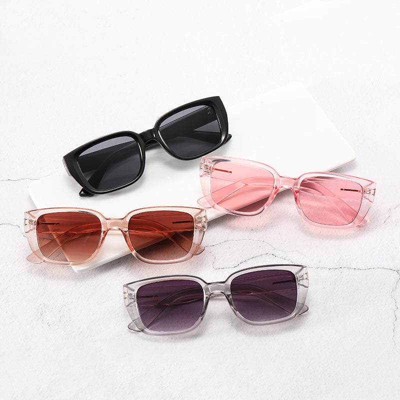 Small Square Sunglasses Women UV 400 Vintage Rectangle Glasses