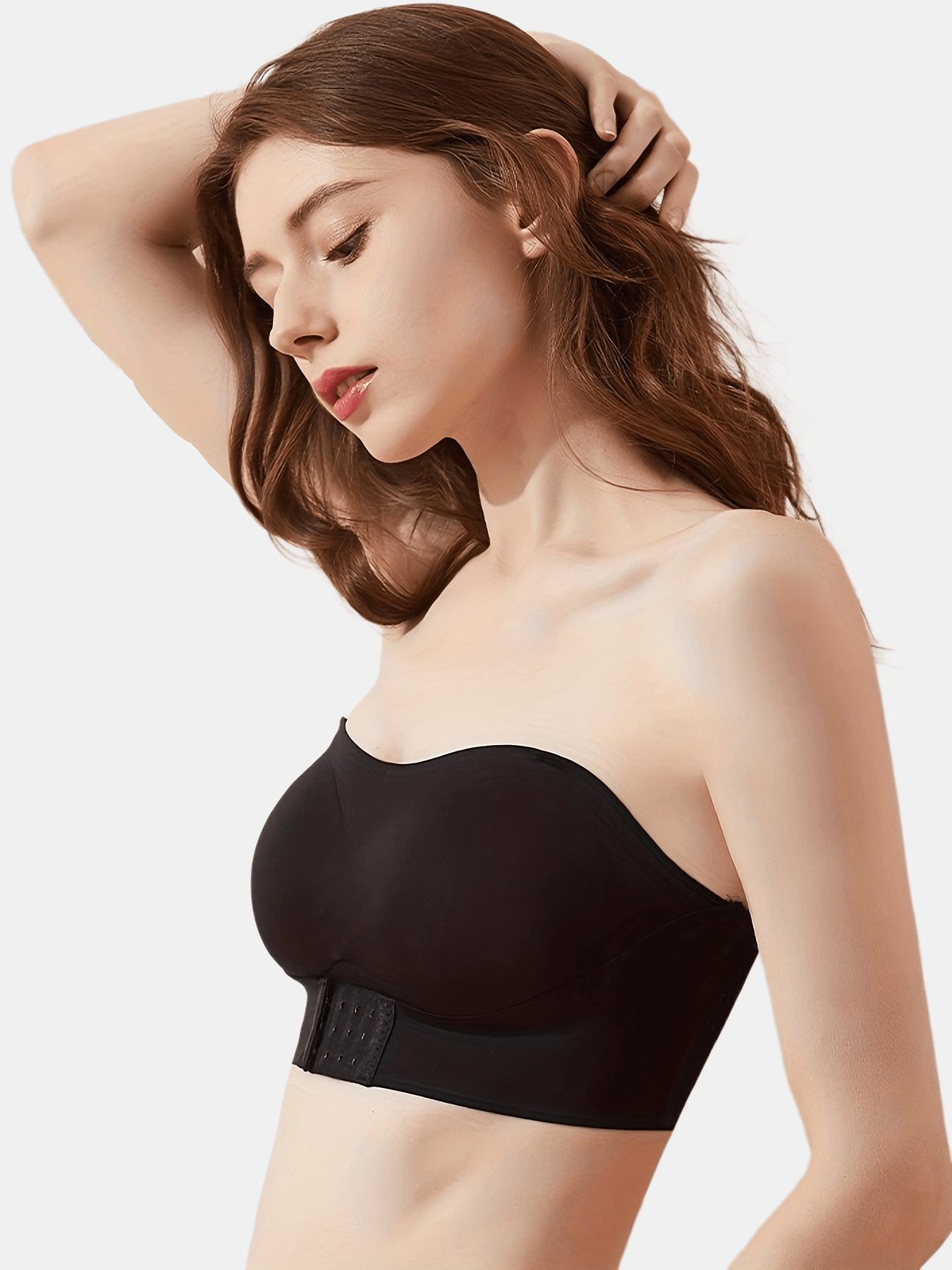 Front Buckle Push Up Bandeau Bra Women's Lingerie